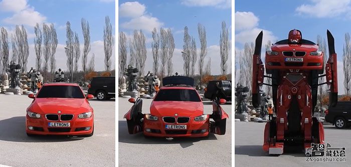 变形金刚真的存在！买台汽车人回家装酷 智能公会