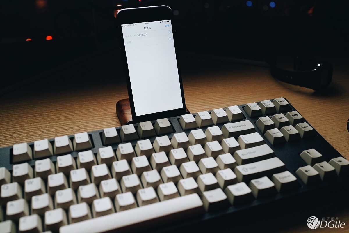 Filco 87圣手2代蓝牙双模机械键盘 随时随地 想跪就跪 智能公会