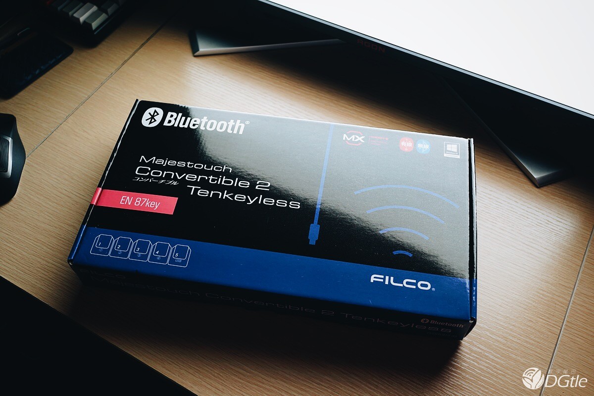 Filco 87圣手2代蓝牙双模机械键盘 随时随地 想跪就跪 智能公会