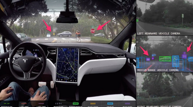 特斯拉完全无人驾驶汽车要上路了 还能识别指示标 智能公会