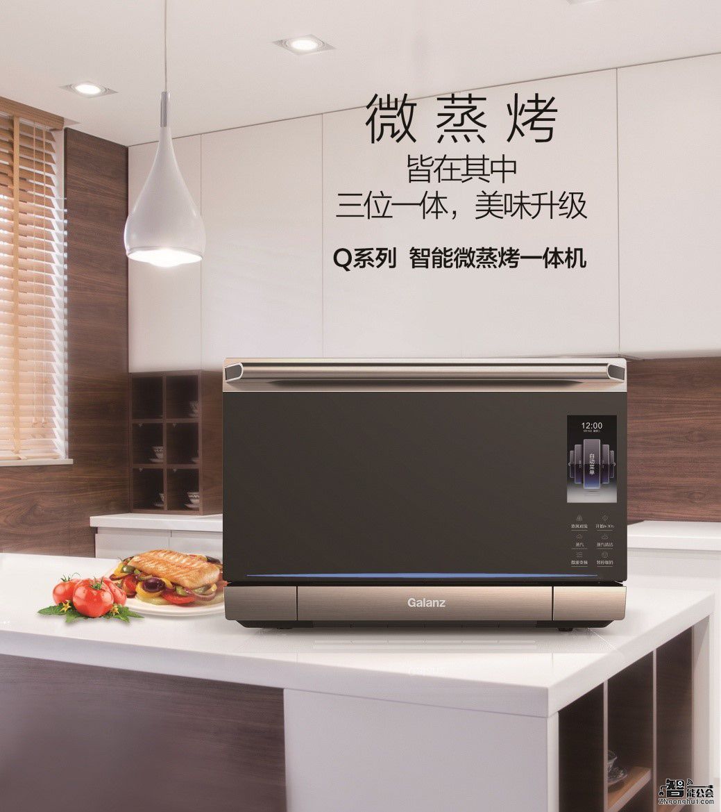 格兰仕微蒸烤一体机烹饪新式年味 智能公会