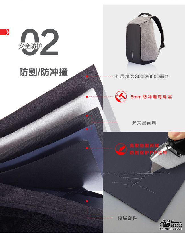 地铁族快下手吧！一款让小偷“失业”的智能背包 智能公会