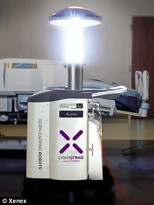 流感季来临 美公立学校启用机器人消灭细菌 智能公会