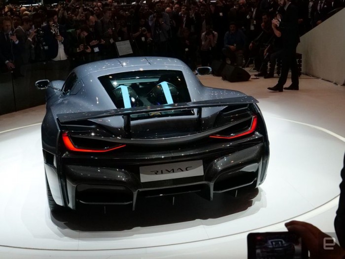 百公里加速1.85秒 Rimac展示纯电跑车Concept Two 智能公会