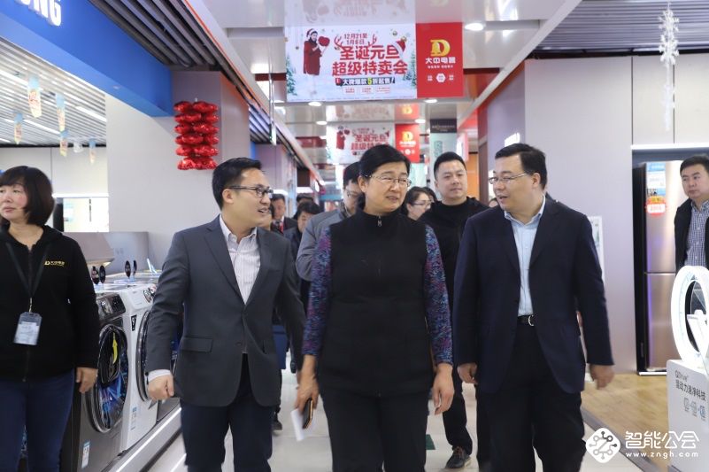 北京市海淀区陈双副区长莅临大中中塔店 鼓励创新发展 智能公会