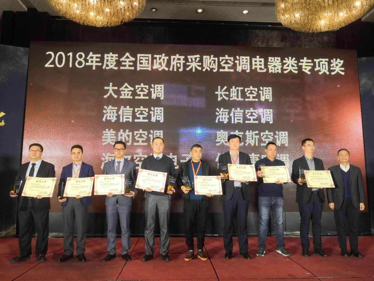 海信空调荣获“14届全国政府采购集采年会”电器类评选两项大奖 智能公会