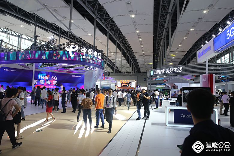 HELLO 5G赋能未来 第十一届天翼智能生态博览会开幕 智能公会