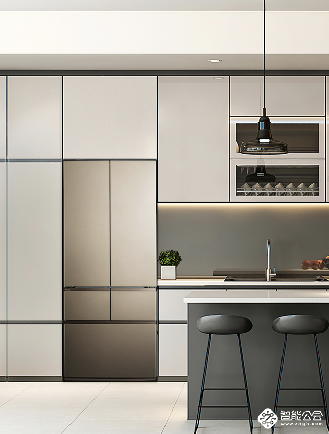 松下冰箱即将发布新品，厨居一体化、精细空间分区或成关键词 智能公会