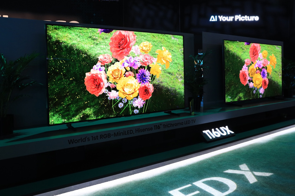 CES2025：海信RGB-Mini LED亮相 液晶电视史上第一次发出彩色光源 智能公会