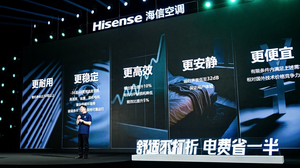 世俱杯前大动作！海信空调发布变频S架构，持续引领中国变频技术 智能公会