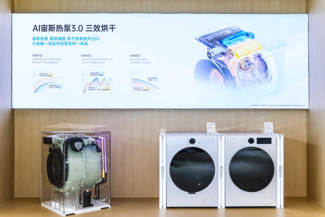 聚焦AWE2026｜海信全家筒·棉花糖U7S亮相即圈粉，解锁全场景洗护新体验 智能公会