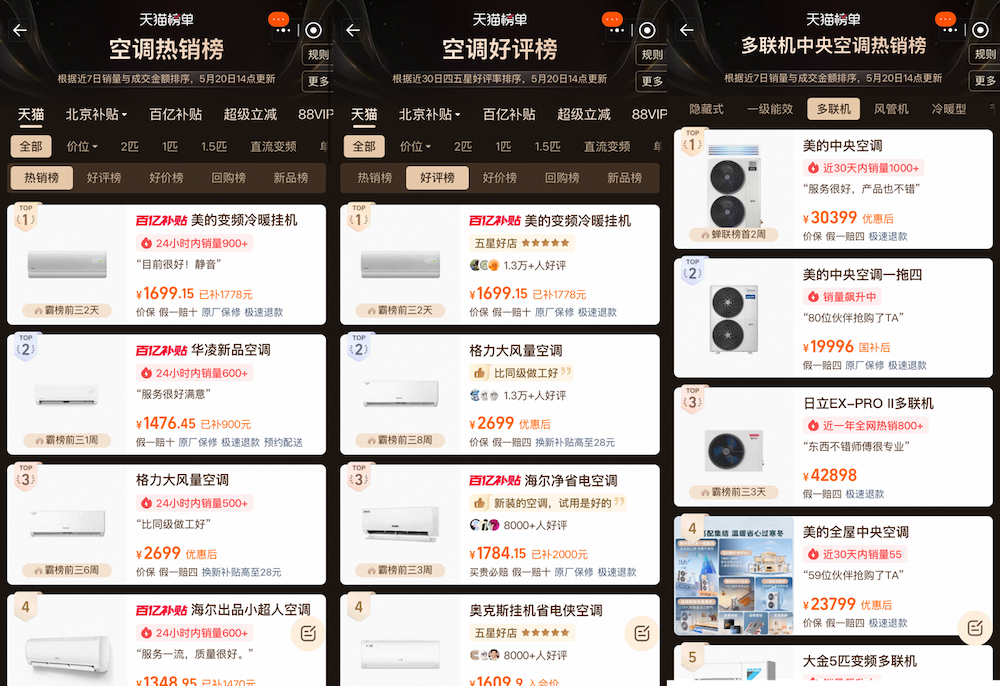 618抢先购开启，空调如何选购？答案藏这份全网榜单里 智能公会